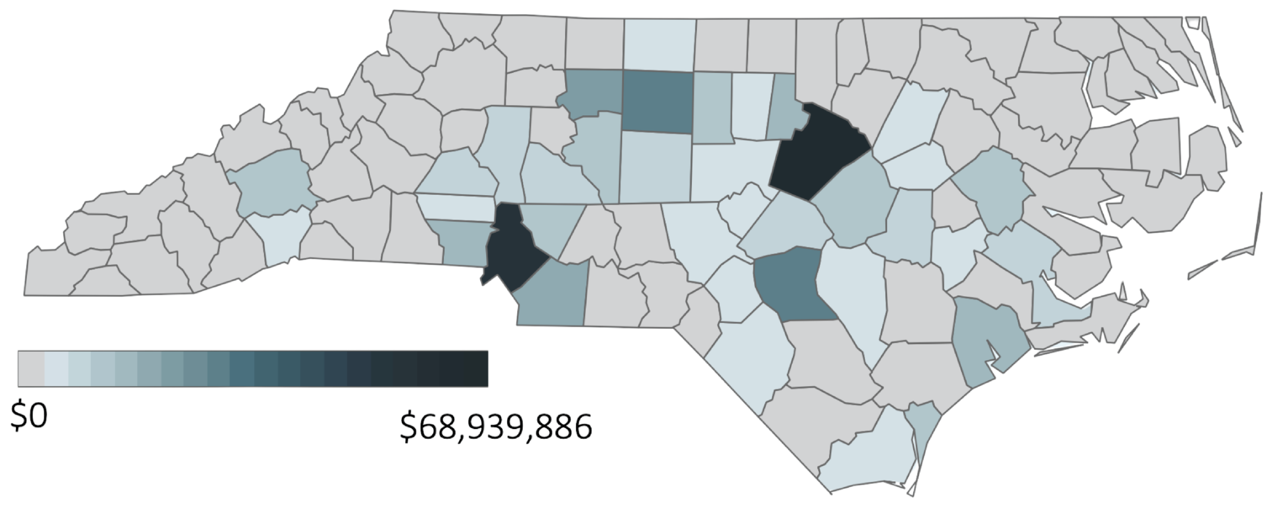 Figure 2 – Statewide Spending by District